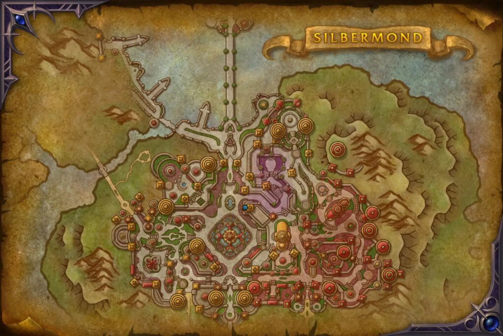 Händlerstandorte für Ausrüstungsaufwertung