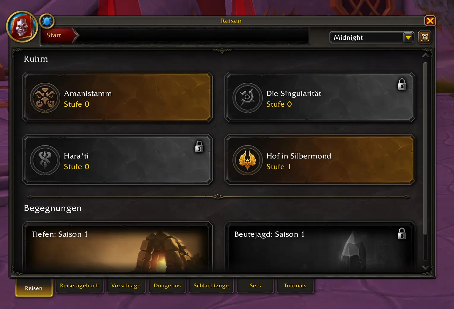 WoW Midnight Fraktionen