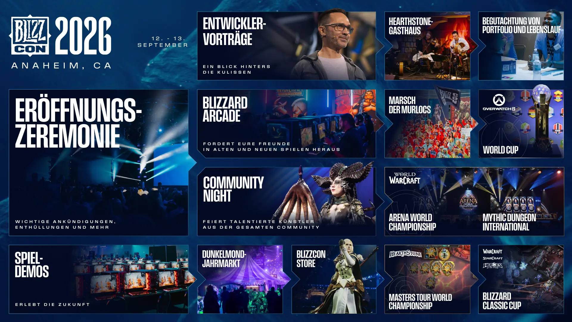 BlizzCon 2026: Frühbucher-Pässe, Highlights & exklusive Zusatzerlebnisse