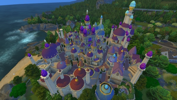 Dalaran in The Sims 4 nachgebaut