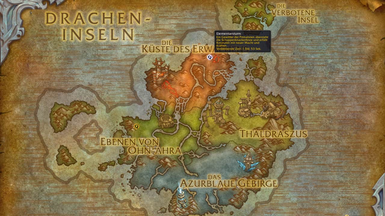 Primal Invasions auf den Dracheninseln