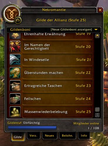 Gilden-System in World of Warcraft