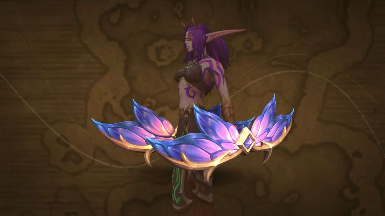 World of Warcraft: März Handelsposten 2025 neues Waffen-Transmog: Kriegsklingen des Monarchen