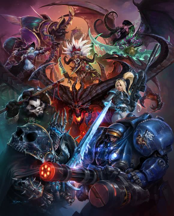 Heroes of the Storm: Artwork