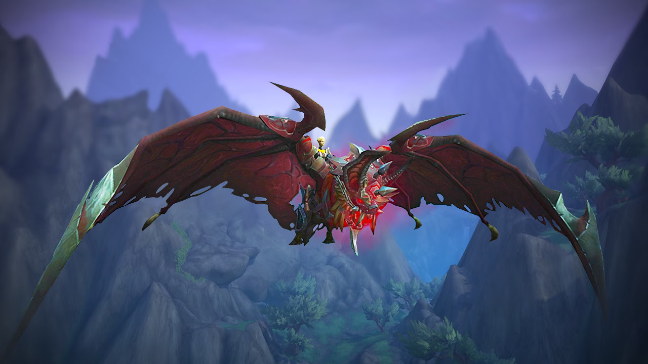 Gepanzerte Blutschwinge: Neues Reittier für Prime-Mitglieder in World of Warcraft