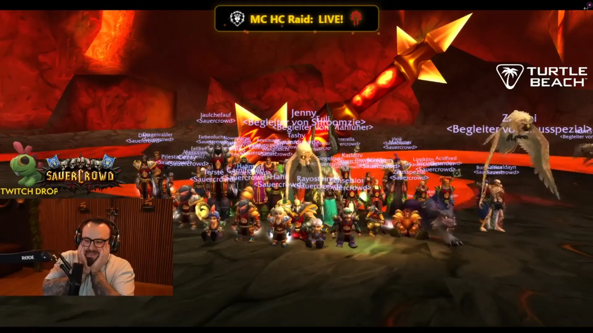 Historischer Triumph für SAUERCROWD: Ragnaros fällt ohne einen einzigen Toten!