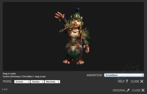 Modelviewer für Warlords of Draenor