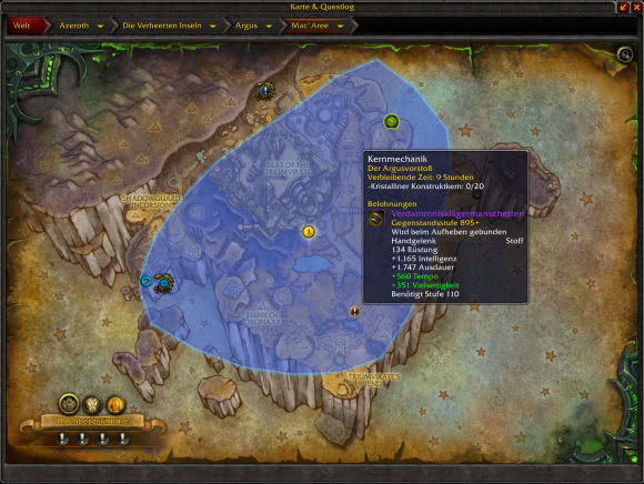 Argus-Weltquests aus Patch 7.3