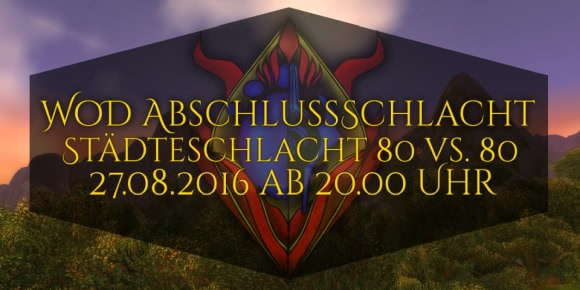 WoW Event: Warlords of Draenor Abschlussschlacht