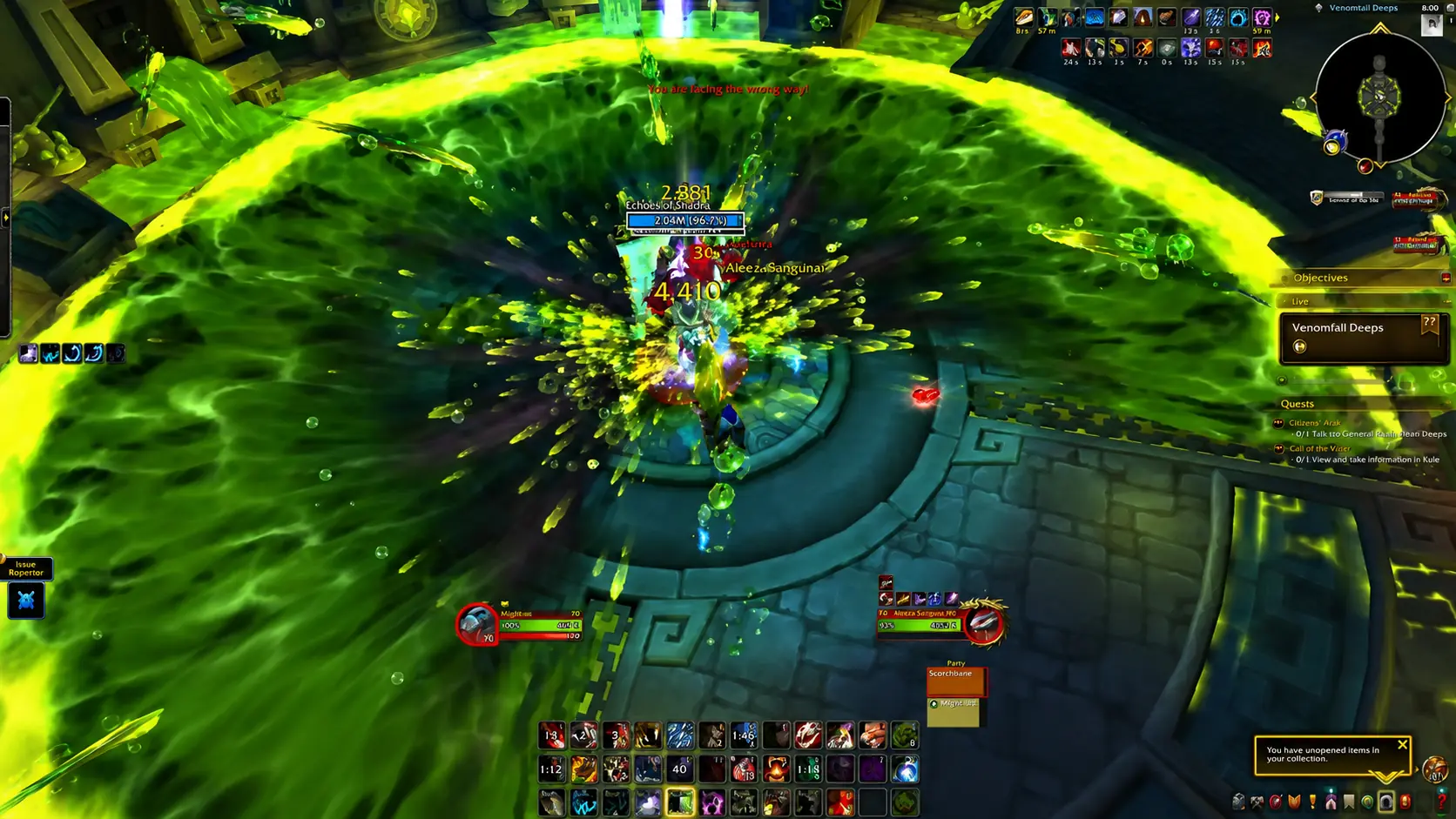 Azta'rec Boss-Kampf