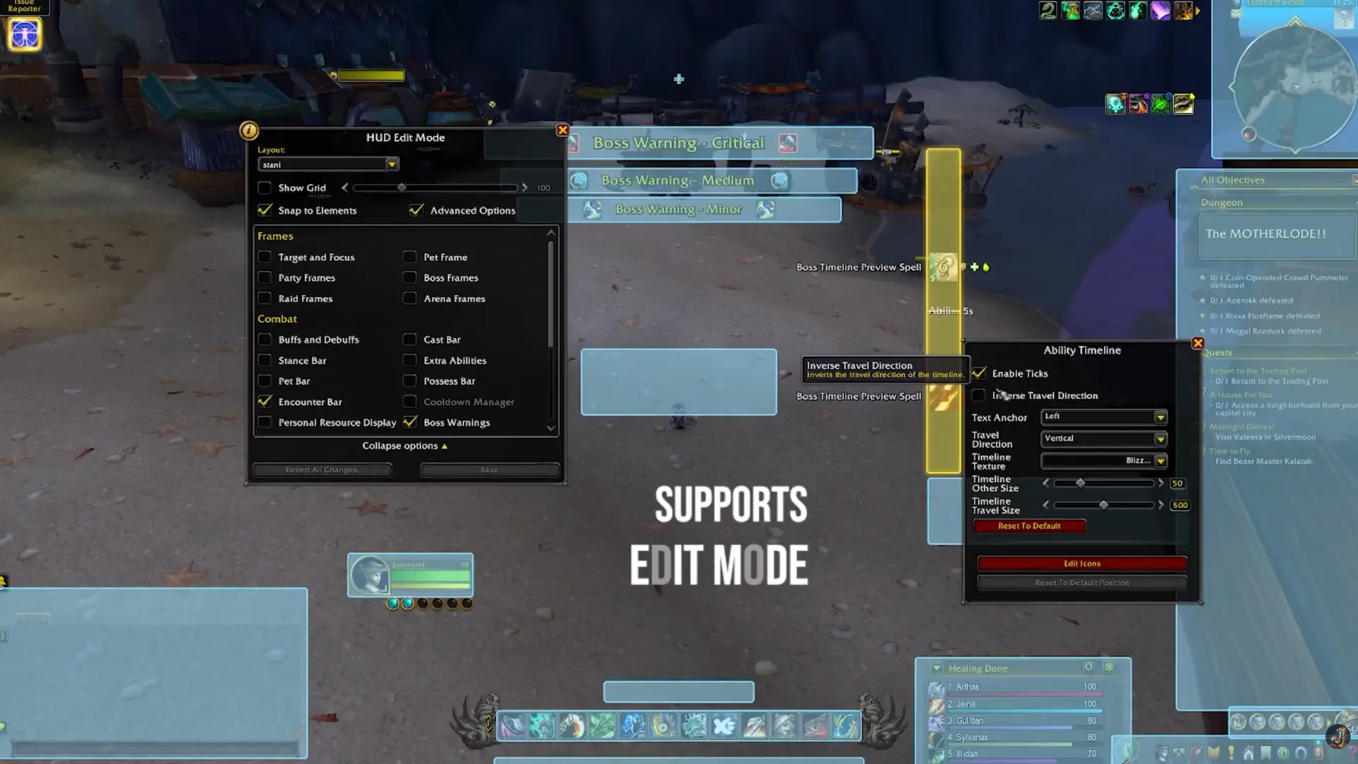 Better Timeline - Addon in World of Warcraft