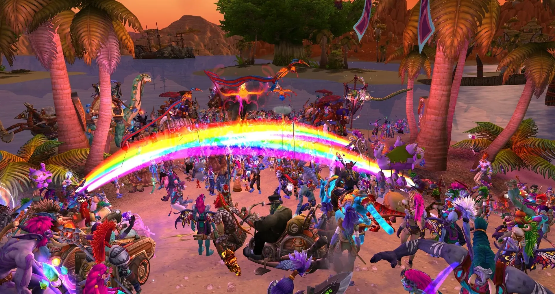 Dunkelspeerrennen - Pride-Event in World of Warcraft