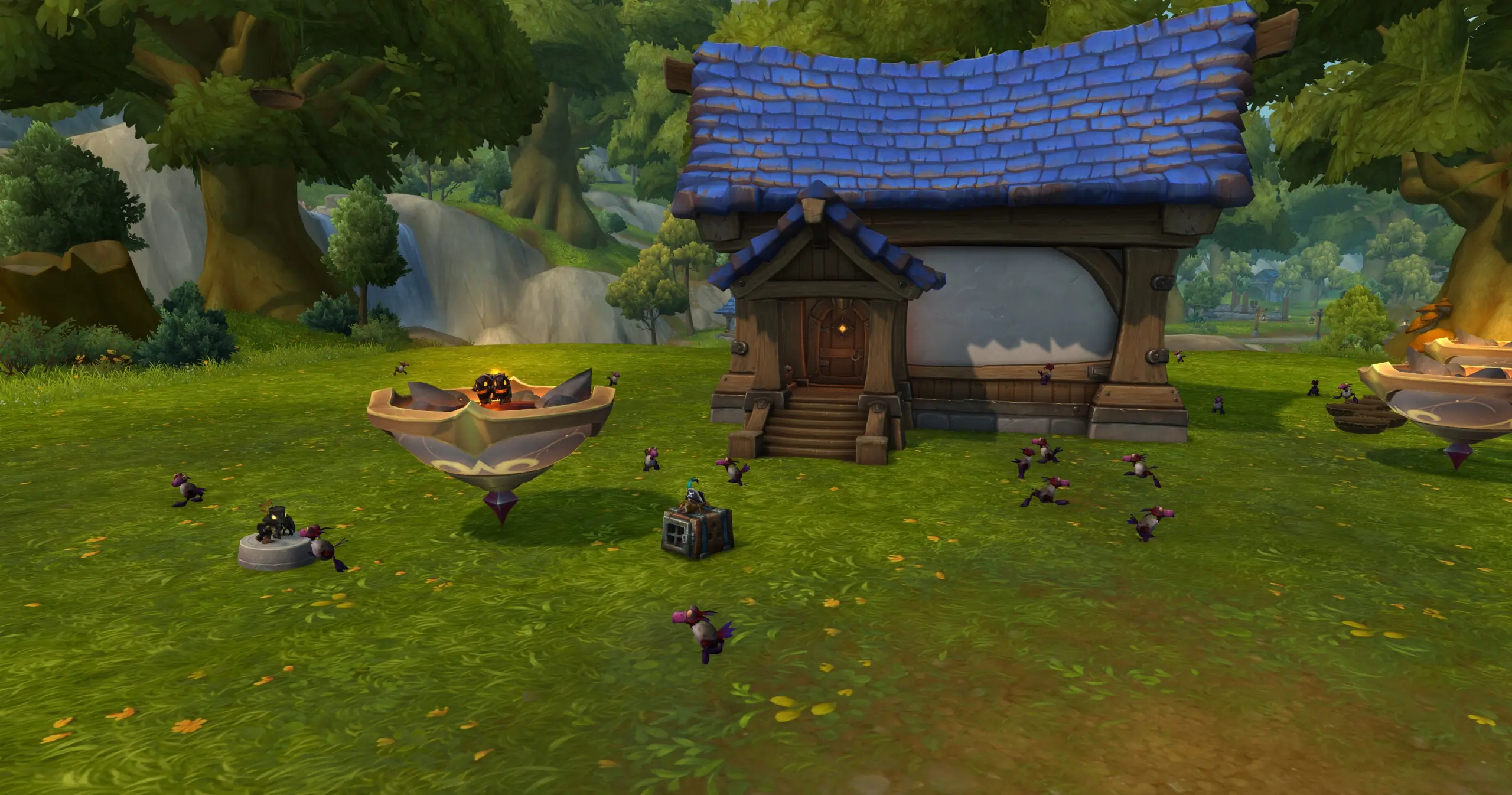 Haustiere im einen Haus in World of Warcraft