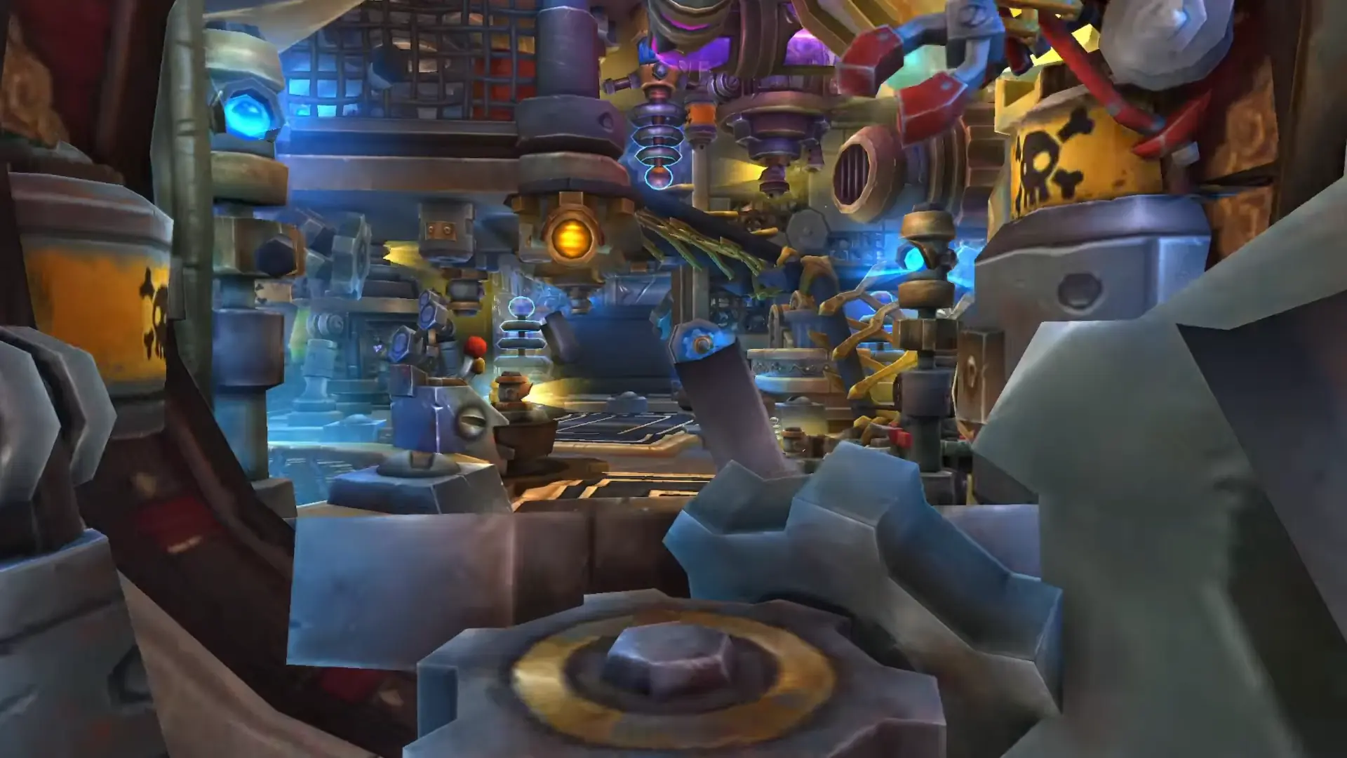 WoW Housing: Das Innere vom Mechagon-Raumschiff