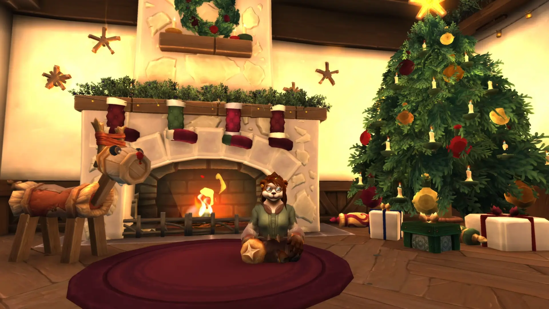 WoW Housing Guide: Haus mit Weihnachts-Dekorationen