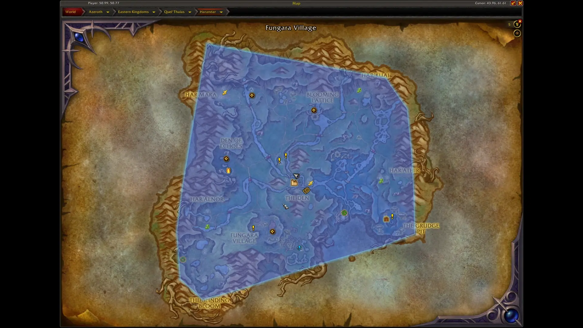 Legende der Haranir für Legendärer Reichtum finden