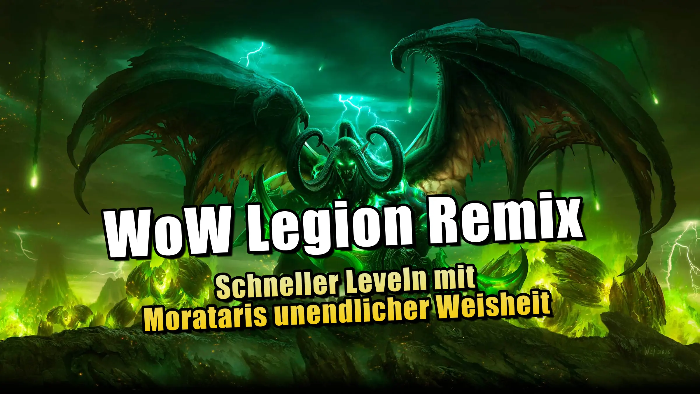 WoW Legion Remix: Schneller Leveln mit Morataris unendlicher Weisheit