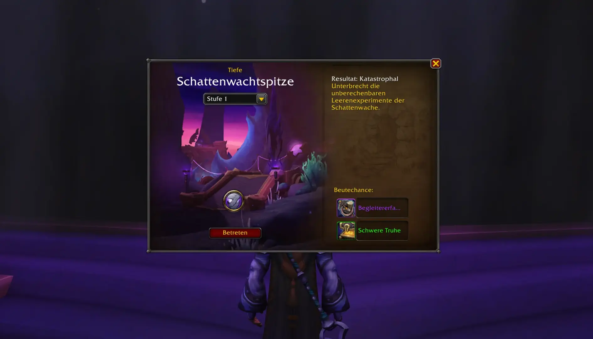 Twinks in der Schattenwachtspitze Leveln