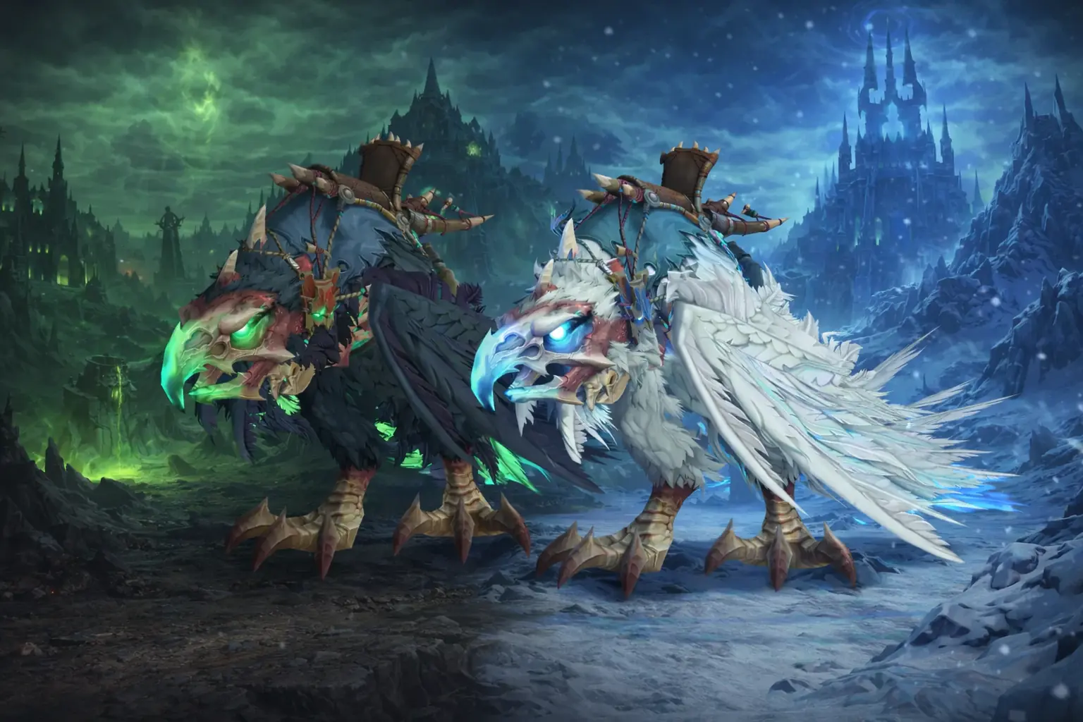 Abscheuliches Aas & Auflebendes Aas - Reittiere in World of Warcraft