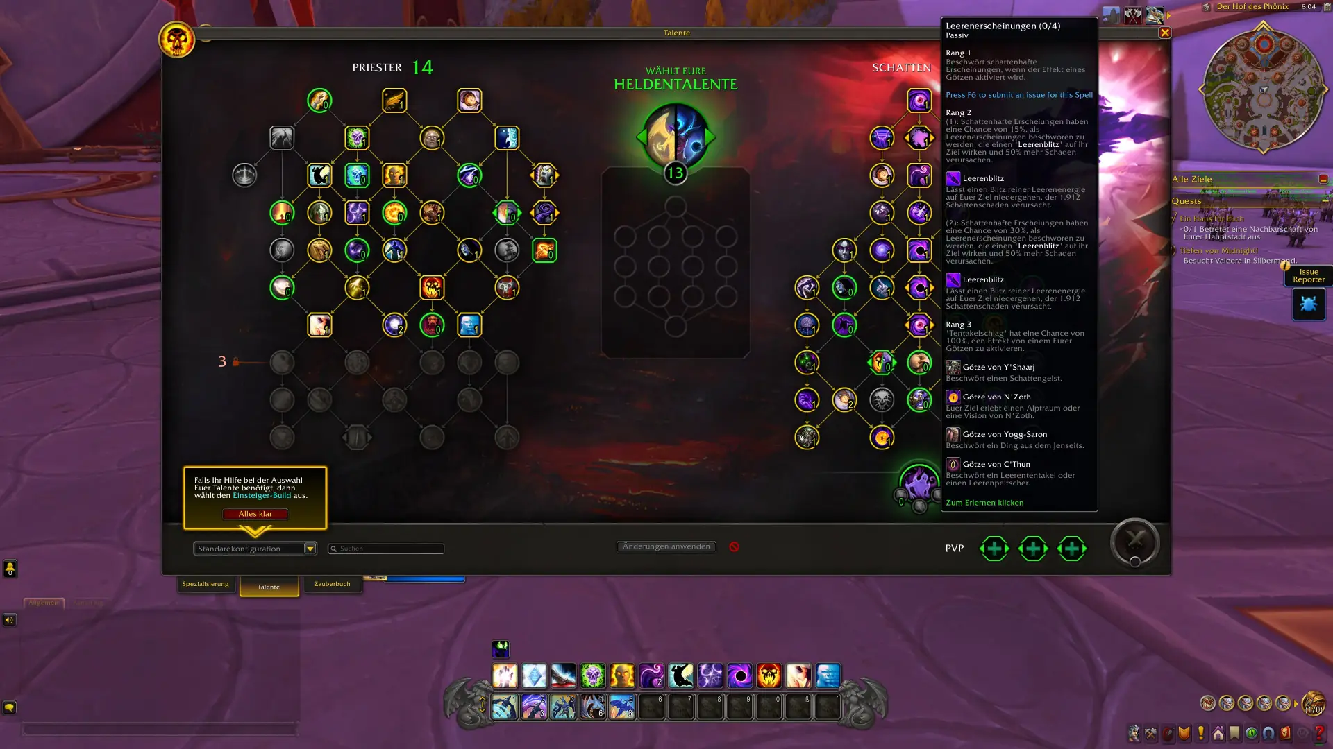 WoW Midnight Spitzentalente