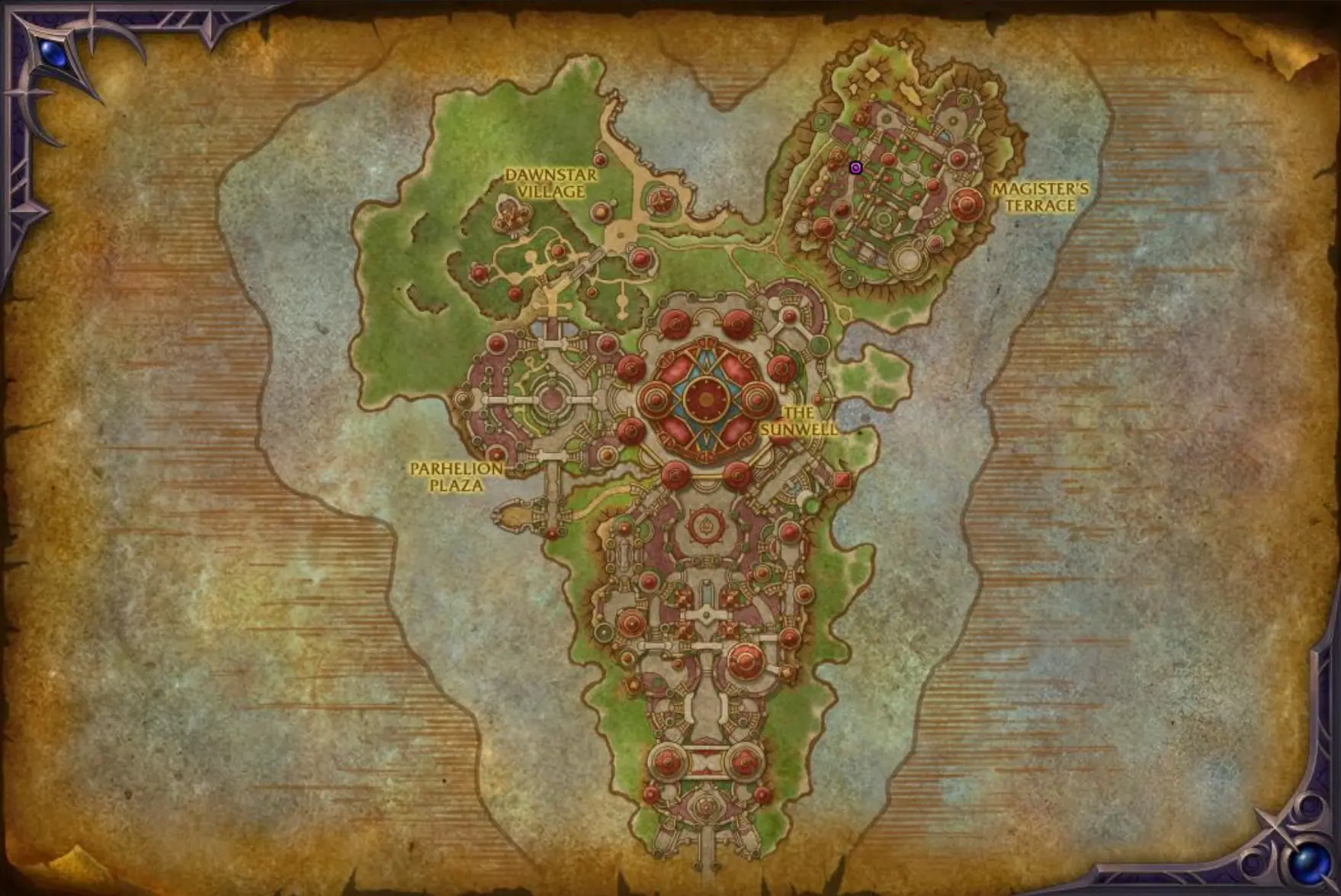 Suche nach Wissen Quest: Startposition