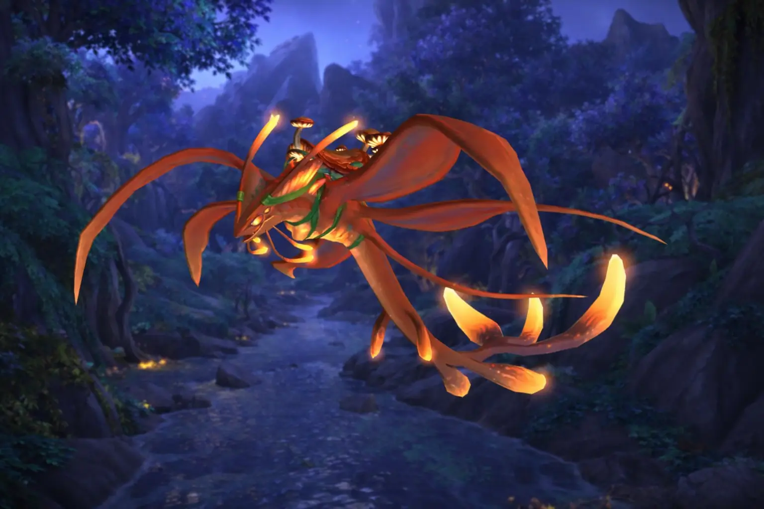 Rötlicher Sporengleiter - Reittier in World of Warcraft