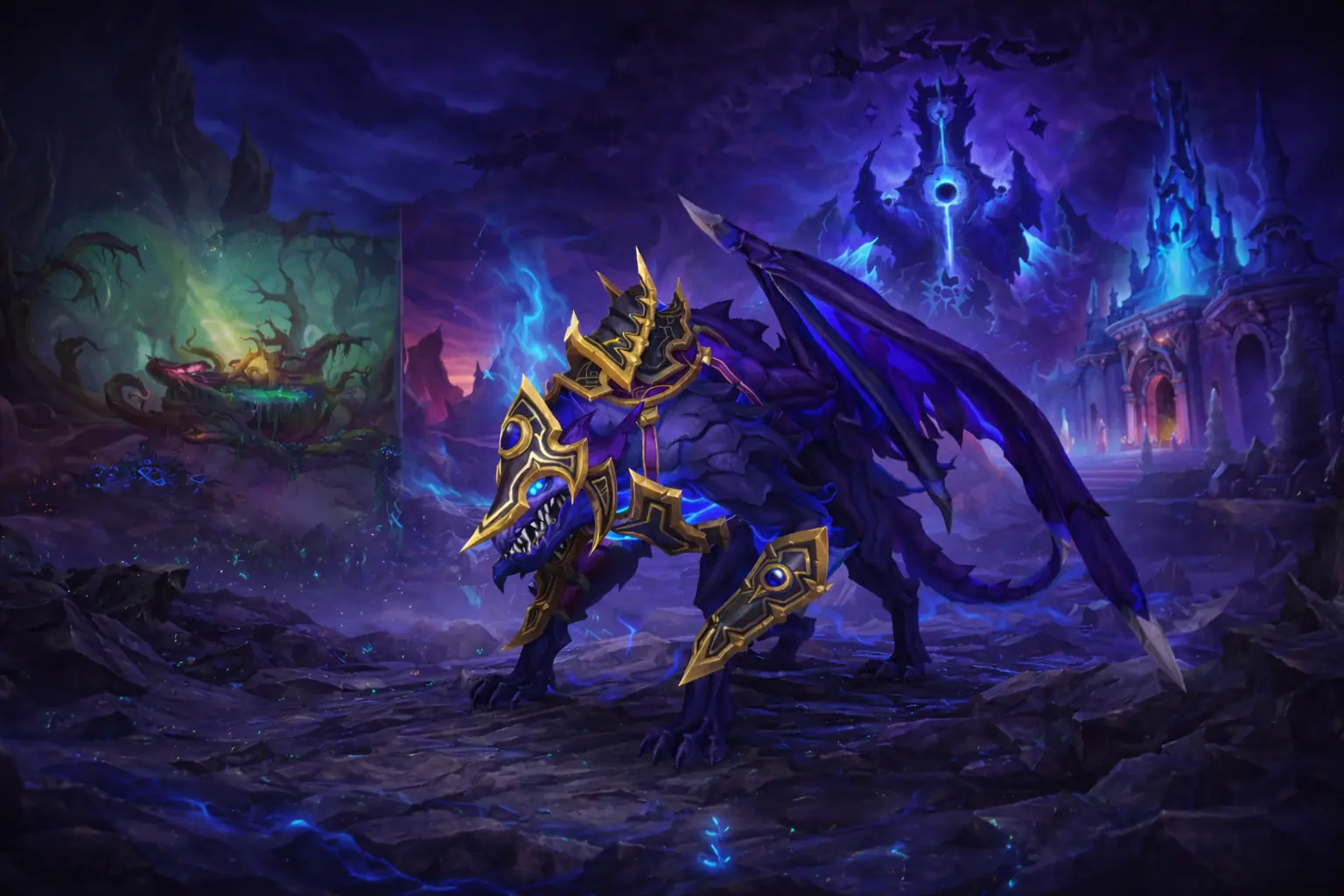 Schattenhafte Plager - Reittier-Belohnung für den Erfolg Ruhm des Schlachtzüglers von Midnight