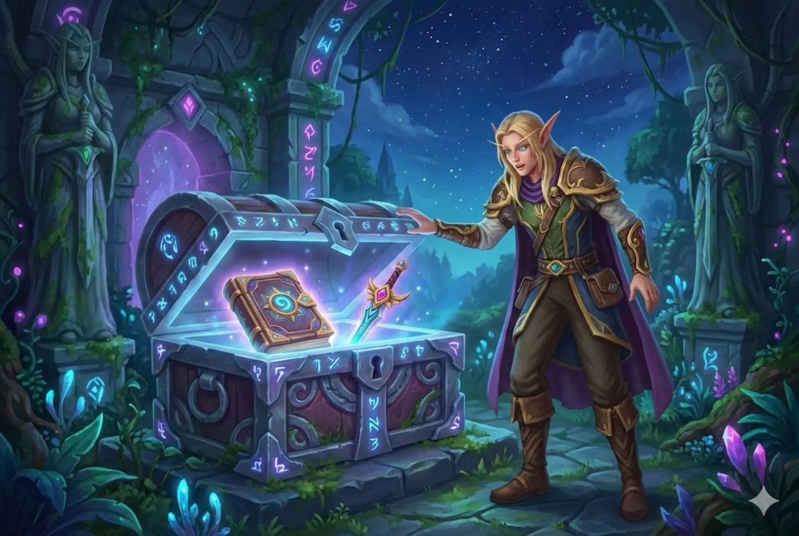 WoW Midnight Schatz im Immersangwald