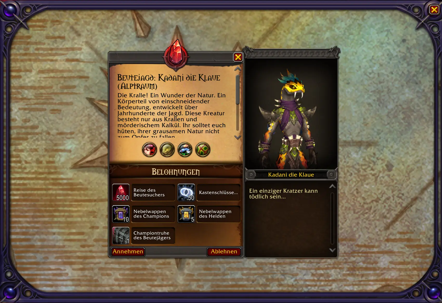 Alptraum-Beutejagd in Season 2 von WoW Midnight