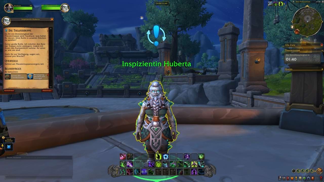 Inspizientin Huberta