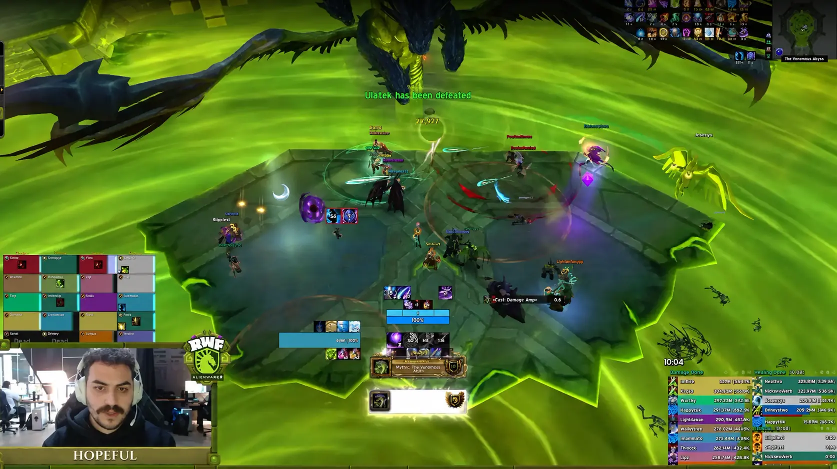 World First Mythic Ula'tek by Liquid