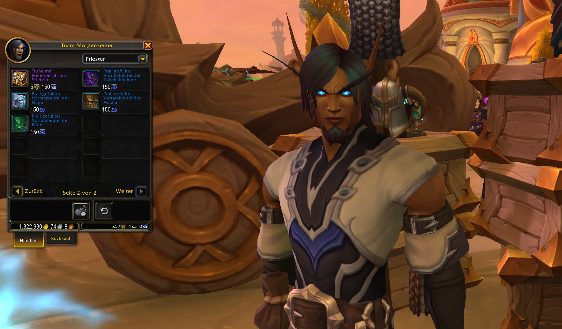 WoW Patch 12.0.7: Zurückgelassene Waffen gezielt mit Dunkle Partikel kaufen