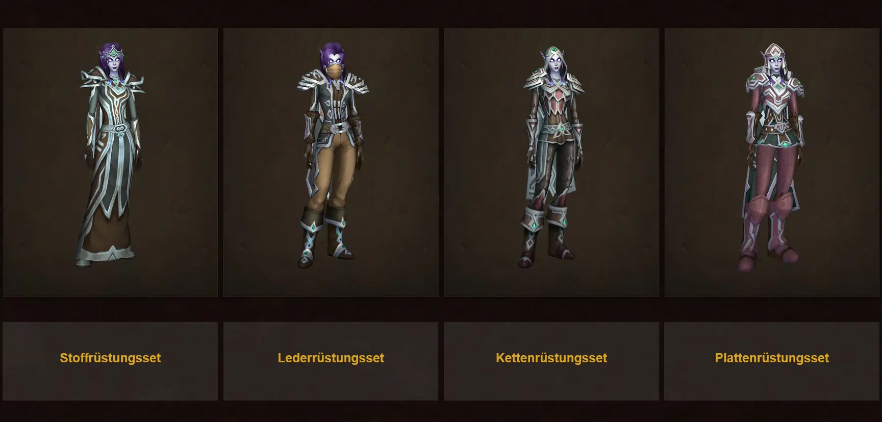 Zwielichtaszendenz Rüstungssets
