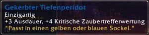 Gekerbter Tiefenperidot