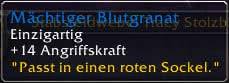 Mächtiger Blutgranat