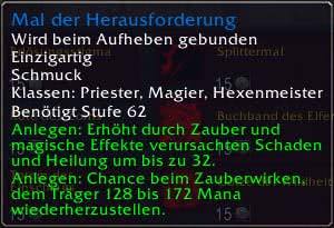 Mal der Herausforderung