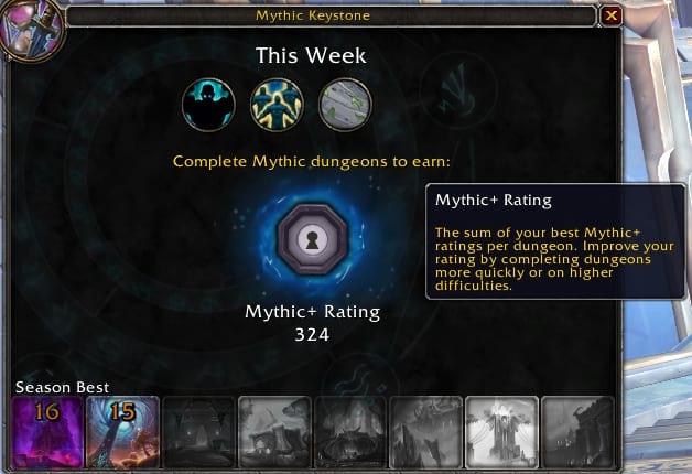 Offizielles World of Warcraft Bewertungs-System für Mythisch+ Dungeons