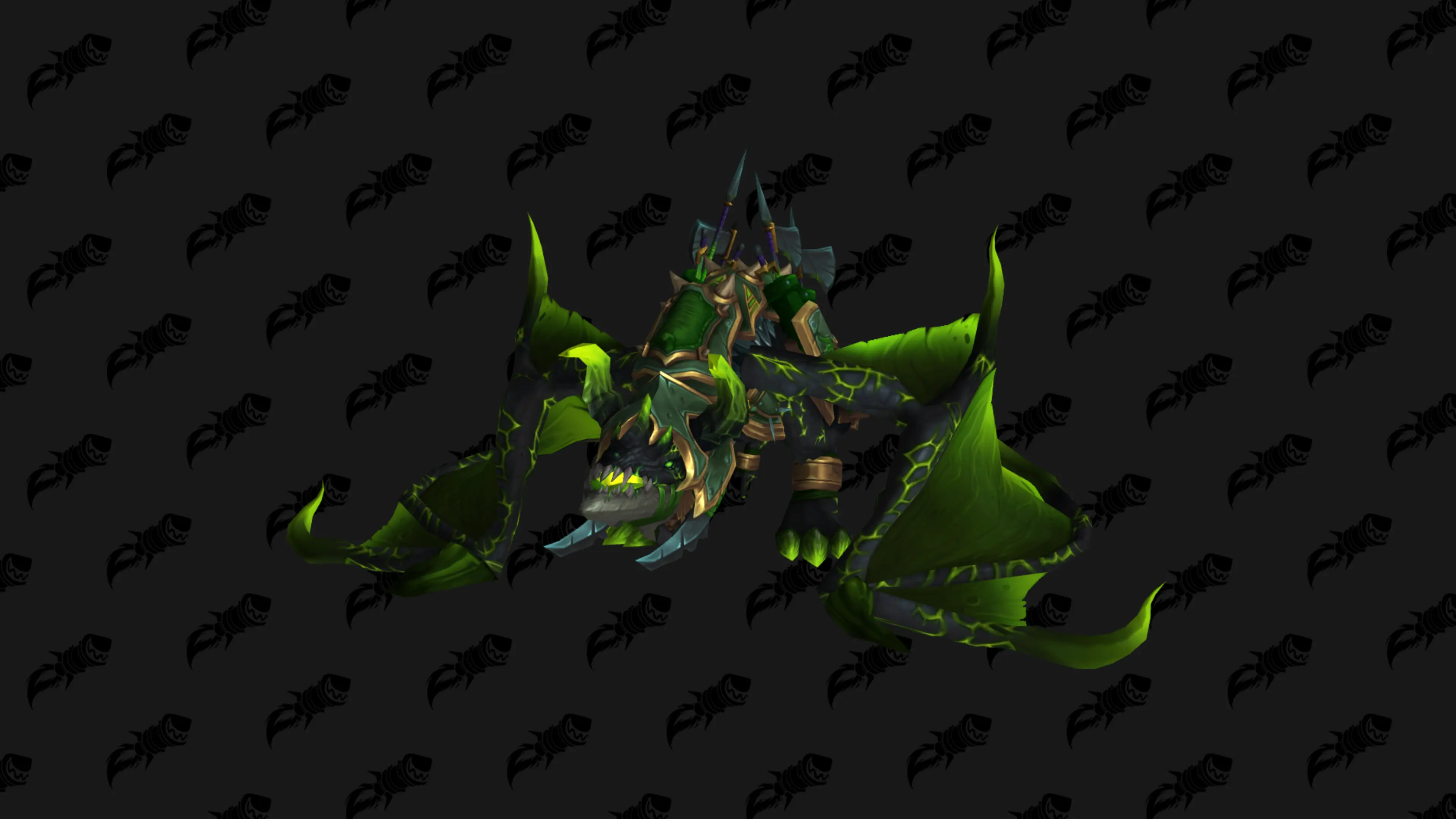 Reittier vom Krieger - Eiserne Zügel des teufelsgeweihten Kriegswyrms