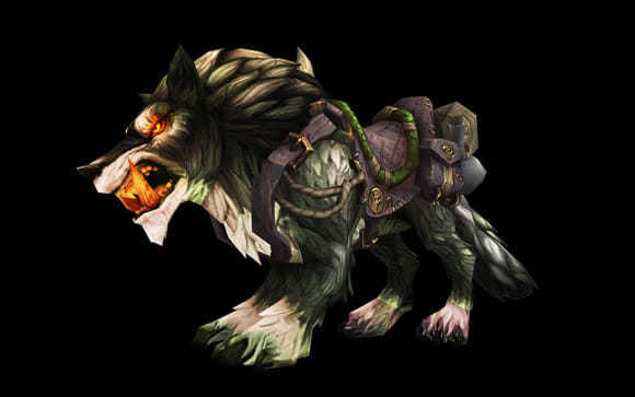 Lodernder Terrorwolf