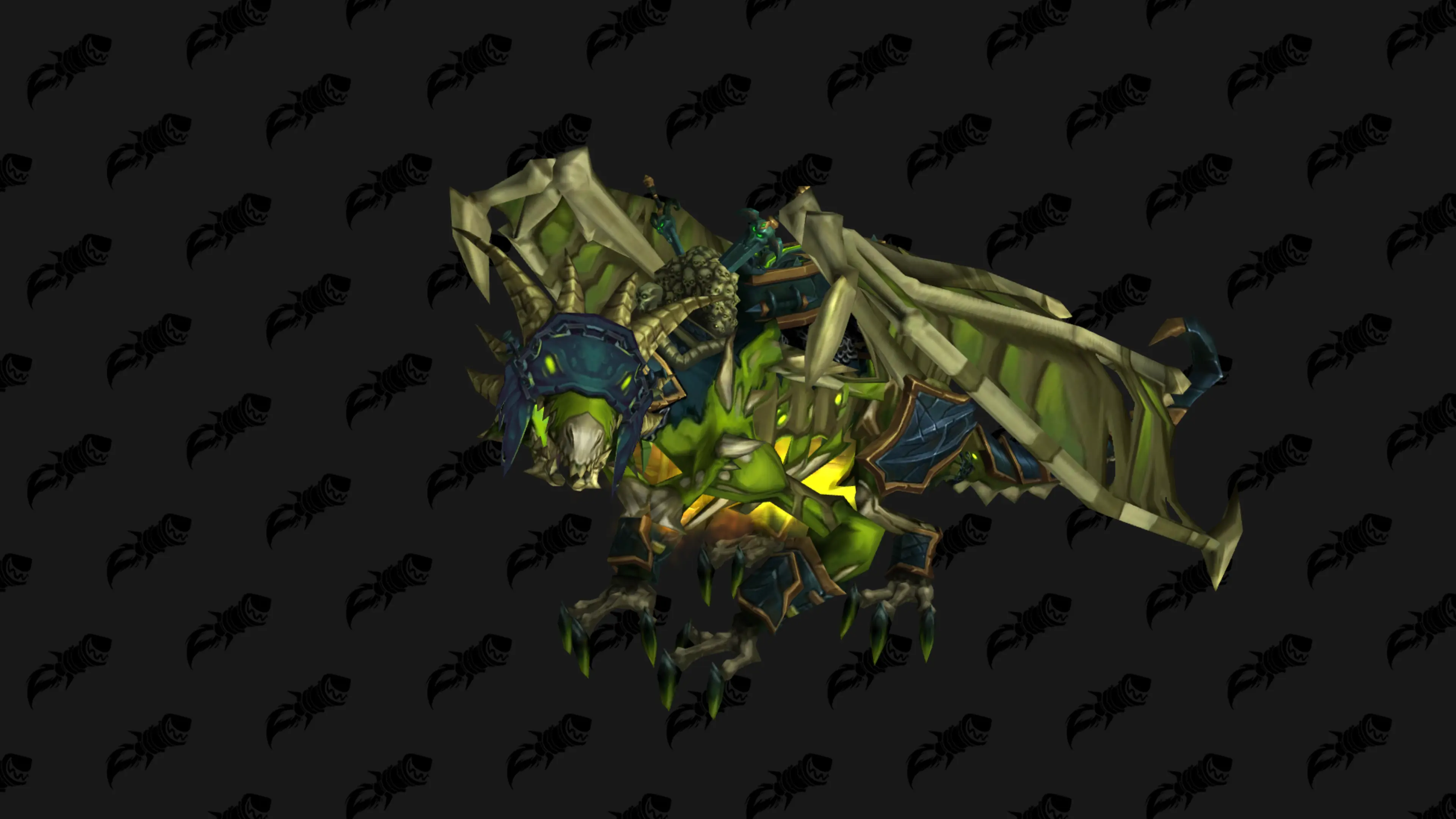 Reittier vom Todesritter - Teufelsgeweihte Zügel des Giftbrutbezwingers