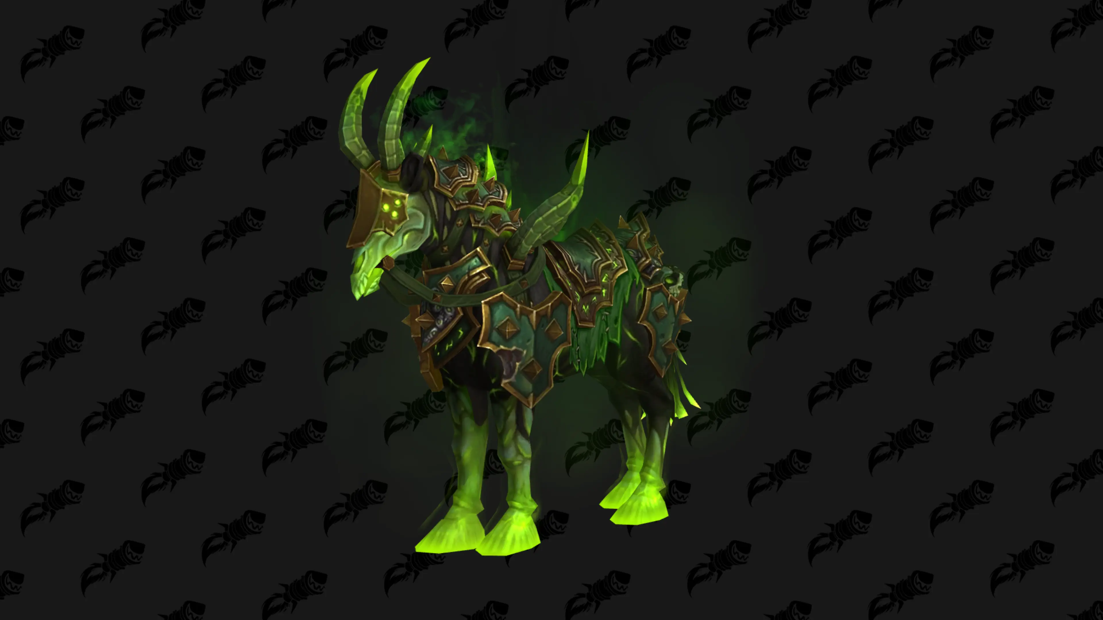 Reittier vom Hexenmeister - Teufelsgeweihte Zügel des Schreckensrosses des Netherlords