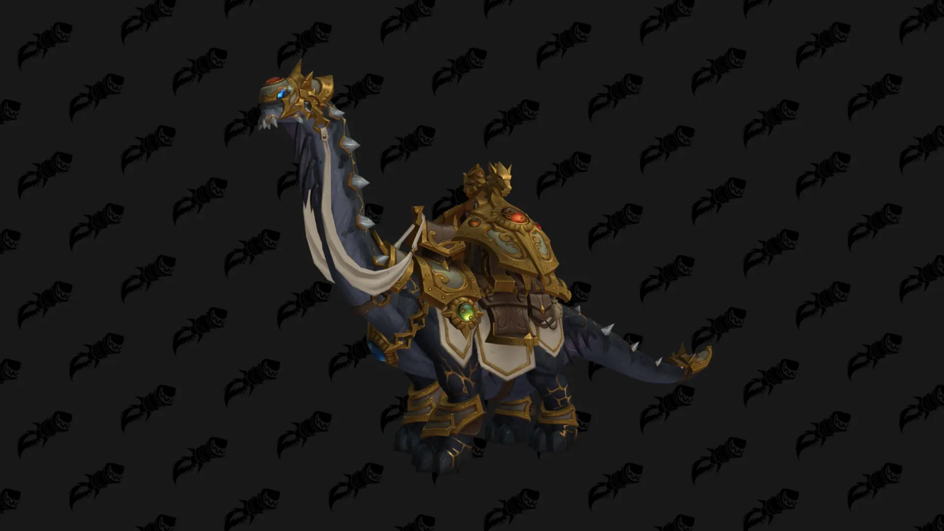 World of Warcraft Reittier: Goldgeschmückter Händlerbrutosaurus