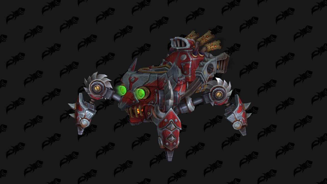 Karmesinroter Schredderpanzer - Reittier in World of Warcraft