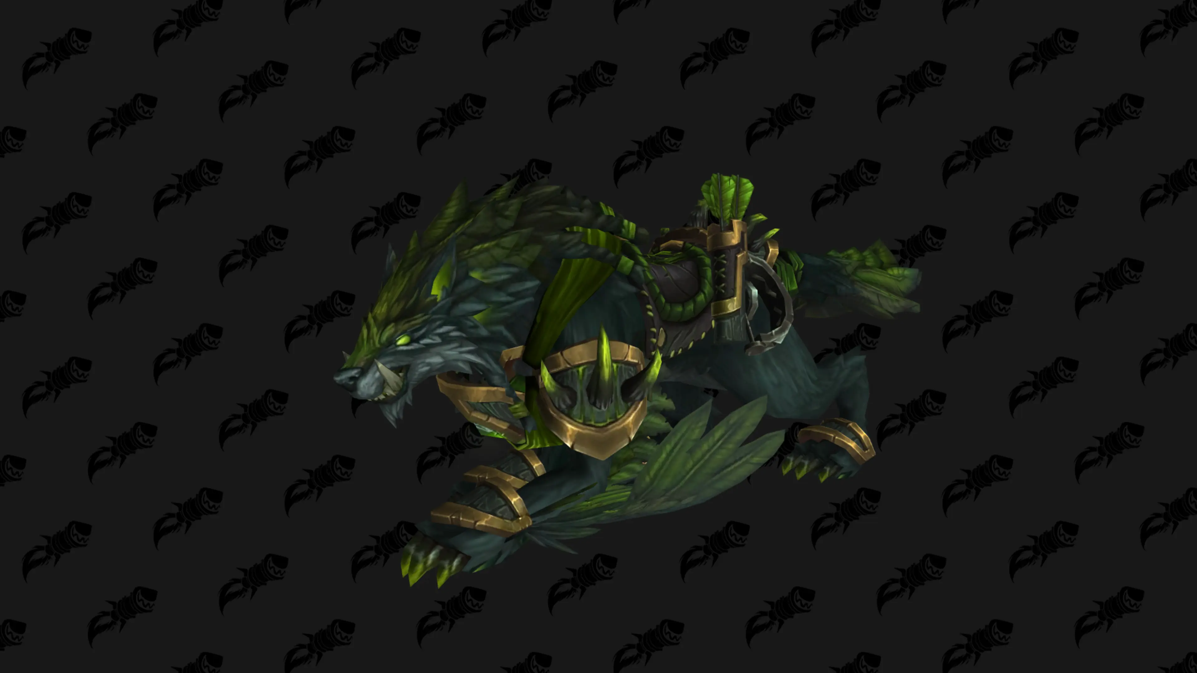 Reittier vom Jäger - Zügel des teufelsgeweihten Wolfsfalken