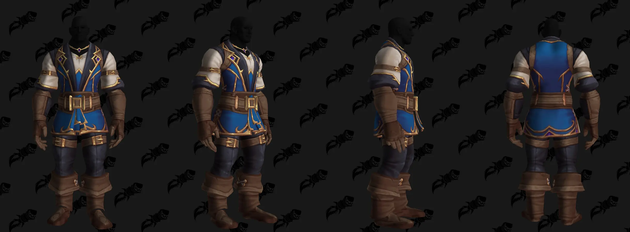 Ensemble: Prominentengewand des Magisters