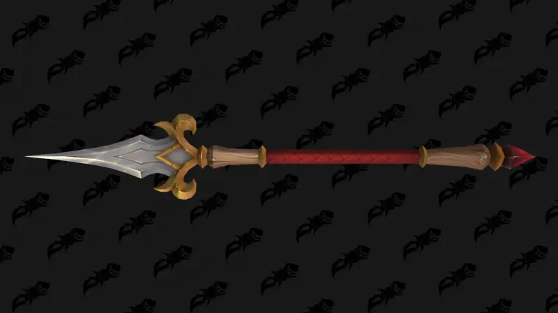 Vergoldete Sonnenlanze