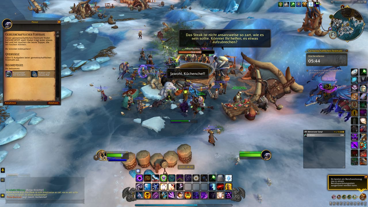 Belohnungen beim gemeinschaftlichen Festmahl - World of Warcraft: Dragonflight