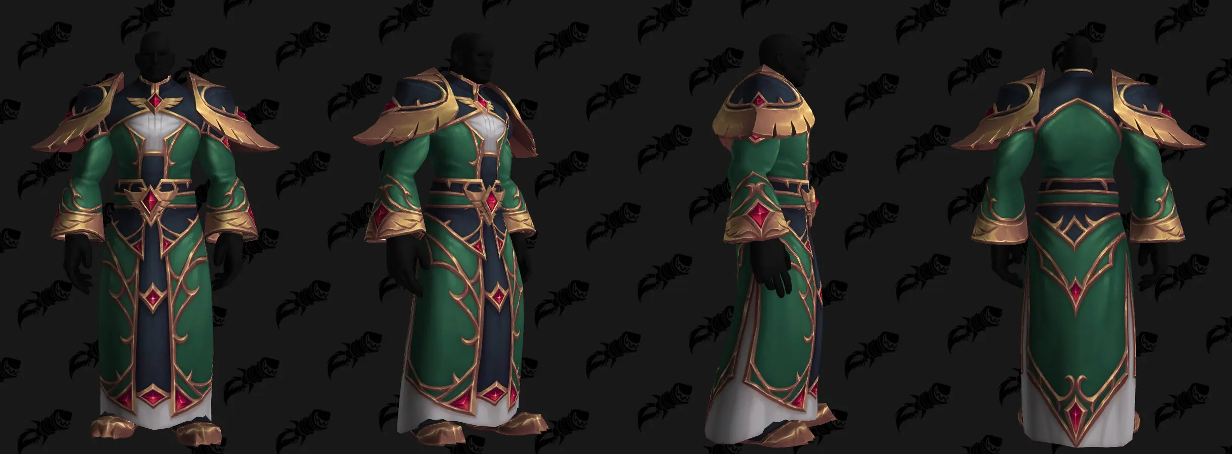 Ensemble: Eleganter Ornat des Weltenwanderers