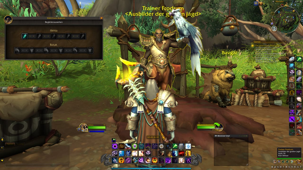 Begleiteraussehen bei den Zentauren der Maruuk - World of Warcraft