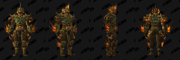 Leder-Set aus der Schlacht von Dazar'alor